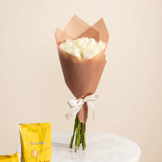 Cilantro Starter Turkish Coffee Kit | Endless Purity Roses Bouquet