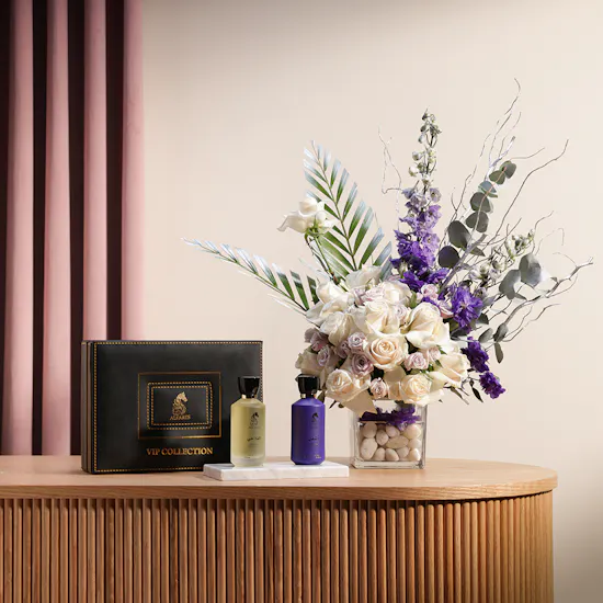 Royal Palace Alfares VIP Collection | Bright Flowers Vase