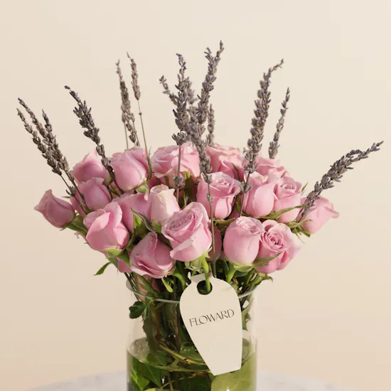 Patchi Prestige Chocolate Wodeen Box | Scarlet Embrace Flowers Vase