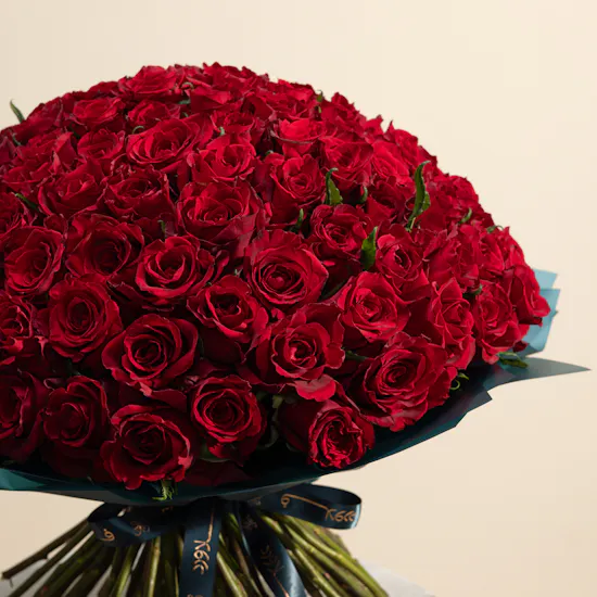 Letters of Love Flower Bouquet | 150 Flowers