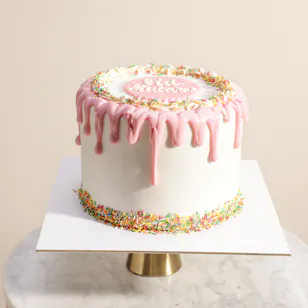 Floward Eid Mubarak Pink Cake