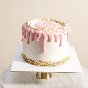 Floward Eid Mubarak Pink Cake Floward Eid Mubarak Pink Cake