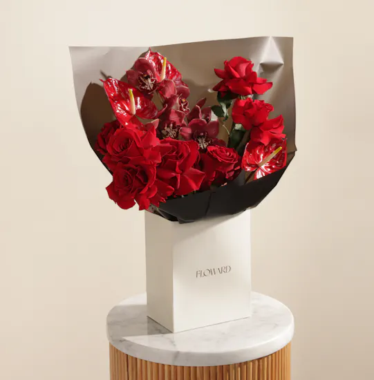 Amour Red Flowers Bouquet