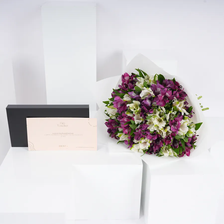 Jo Spa Hot Stone Massage Voucher | Alstroemeria 2