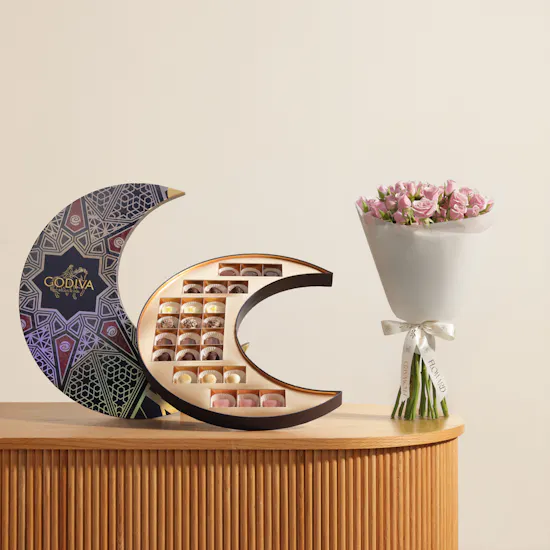 Godiva Elegant Chocolate Box | Joyful Gathering Flower Bouquet