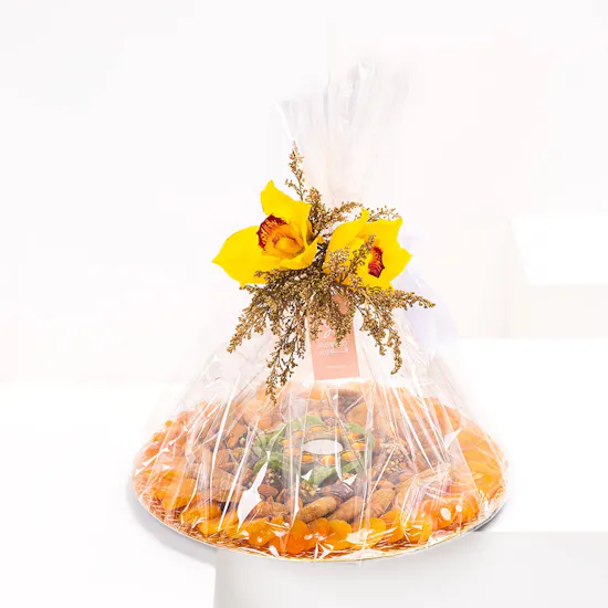 Assorted dried fruits arrangement by NJD