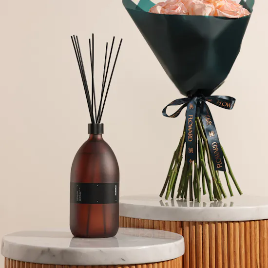 Mubkhar Luxury Reed Diffuser | Happiness Flowers Bouquet