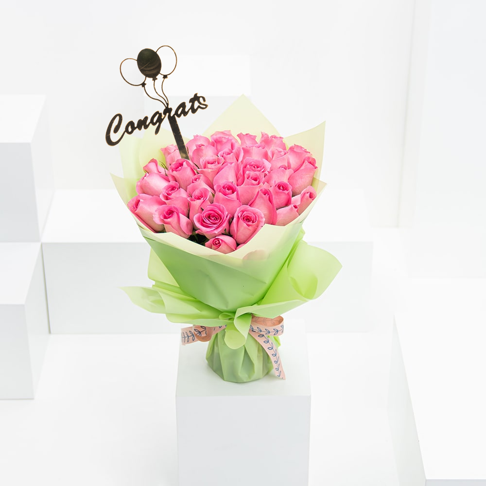 Floral Fancy | Green Wrap