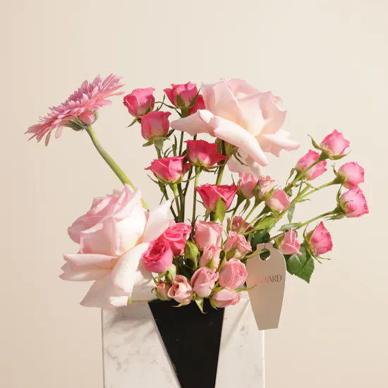 Pink Grace Flower Vase