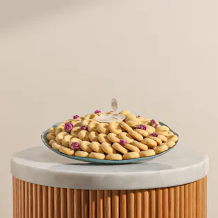 Baraka Dates Eid Mubarak Kuwaiti Ghuraiba Tray