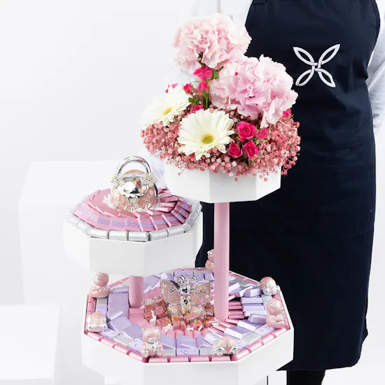 Chocolate Tower Pink