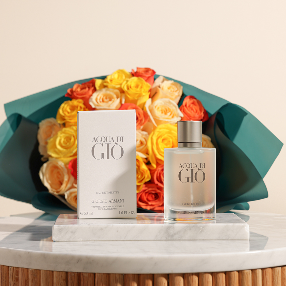 عطر فاخر | باقة جوري أحلام الغروب