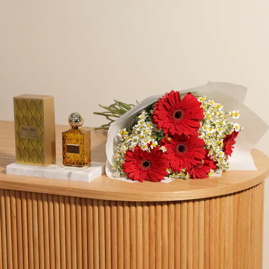 Ibraheem Al-Qurashi Perfume 75 ml | Gerbera Bouquet