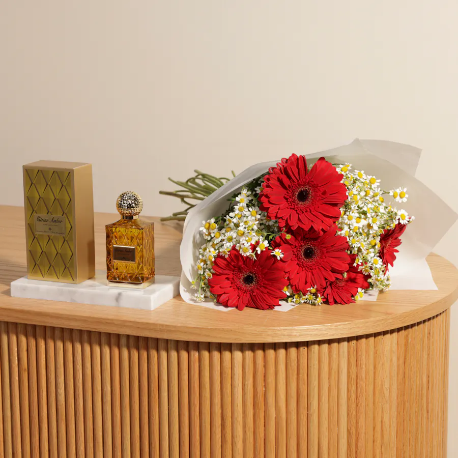 Ibraheem Al-Qurashi Perfume 75 ml | Gerbera Bouquet 1