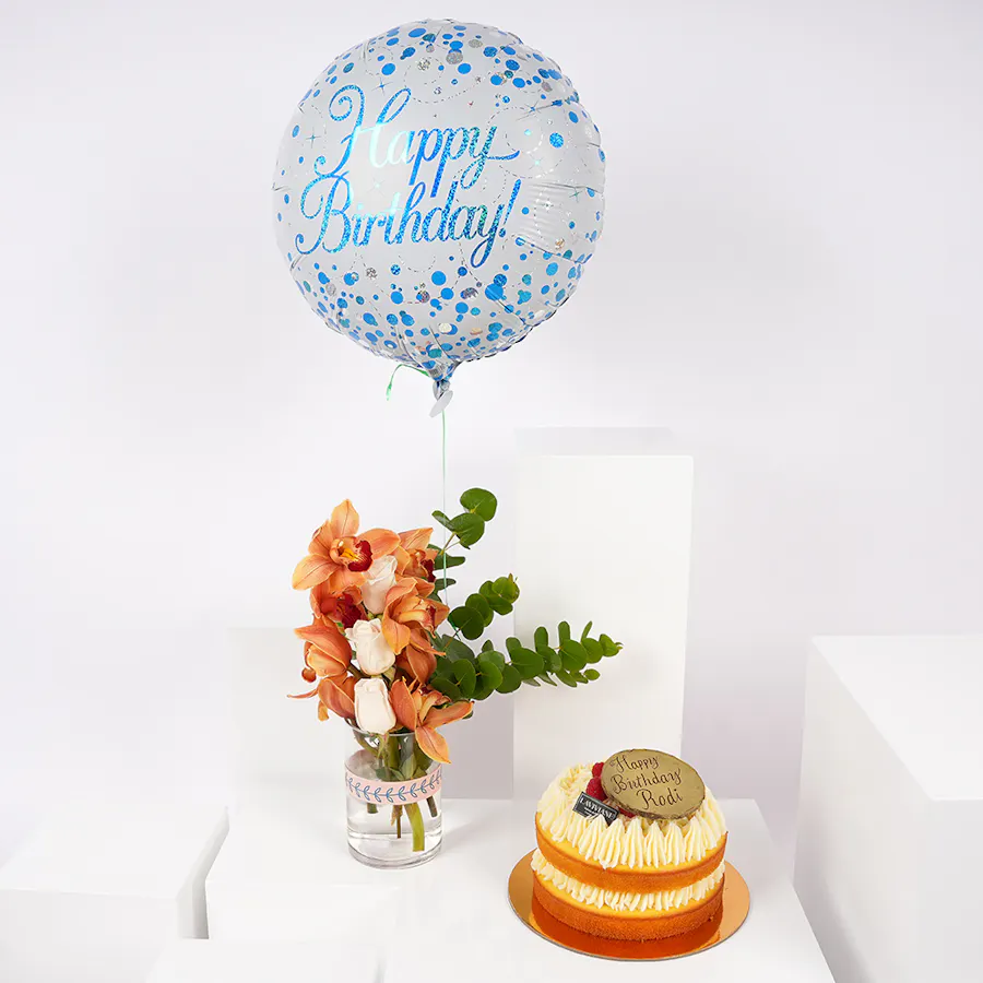 Laviviane Lemon Cake | Birthday Vase 1