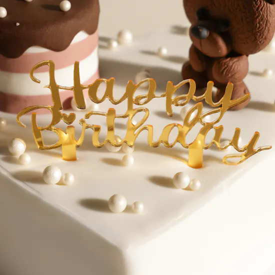 Floward Bear-Themed Customizable Birthday Cake for Kids