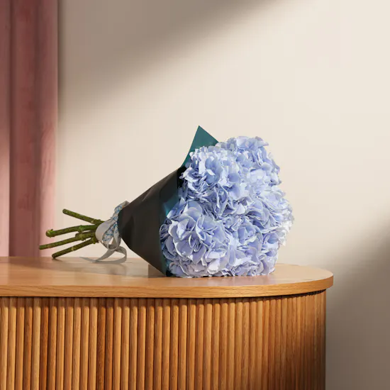 Light Blue Blooms Bouquet