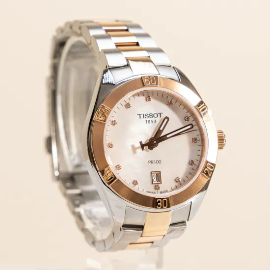 Tissot Silver and Gold Women’s Watch