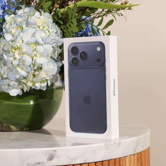 Apple iPhone 17 Pro Max Deep Blue 512GB | Light Flowers Vase