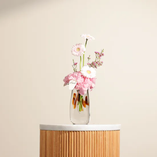 Pink Delight Flower Vase