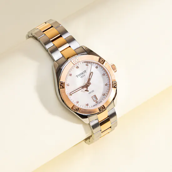 Tissot Silver and Gold Women’s Watch