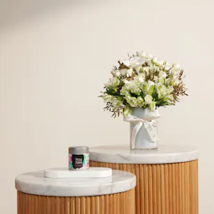 Breehant Matcha Tea Powder Jar | Magical Flowers Vase