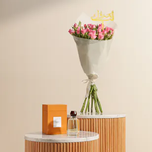 Kenooz Qatar Desert Rose Perfume EDP | Pinkish Bouquet