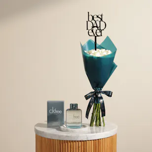 Calvin Klein Ck Free EDT for Men | Bright Serenity Flower Bouquet