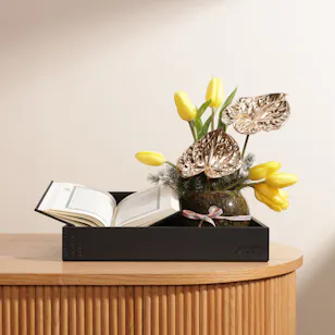 Quraan Box | Yellow Tulip