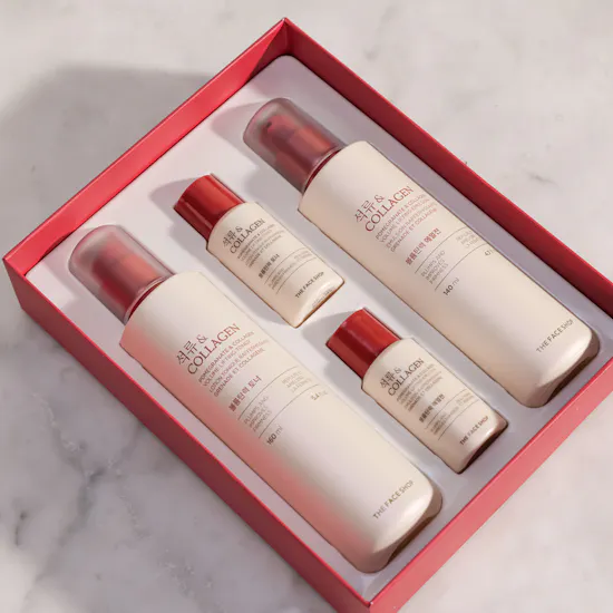 The Face Shop Pomegranate & Collagen Skincare Set