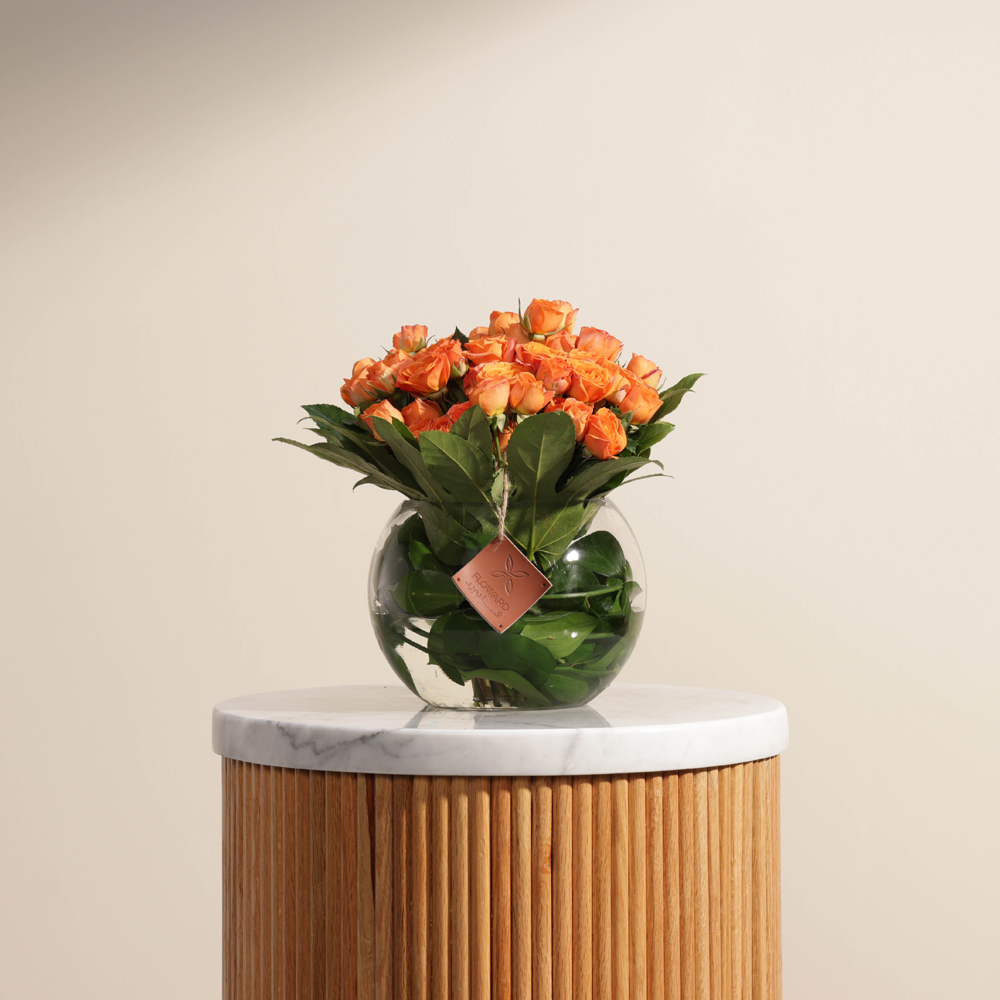 سحر الغسق | فازة زجاجية