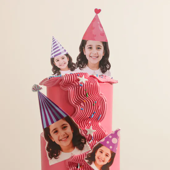 NQ's Bakery Party Memories Photo Cake