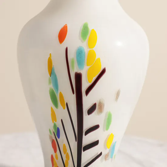 Floward Amethyst Bud Glass Vase