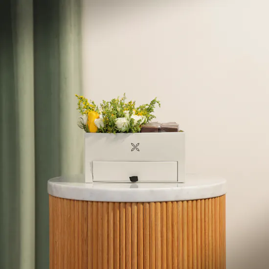 Floward Hard Box of Chocolates | Delicate Flowers