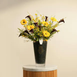 Artfeena Kiswat Al Kaaba Flowers Vase