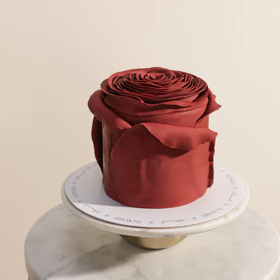 Floward Red Rose Premium Cake