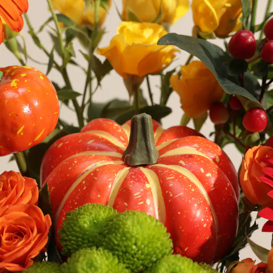 Bright Halloween Flower Box