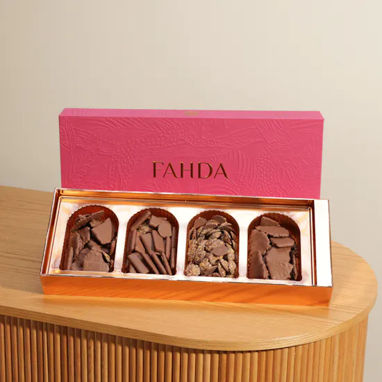 Fahda Chocolate Crispy Pink Box