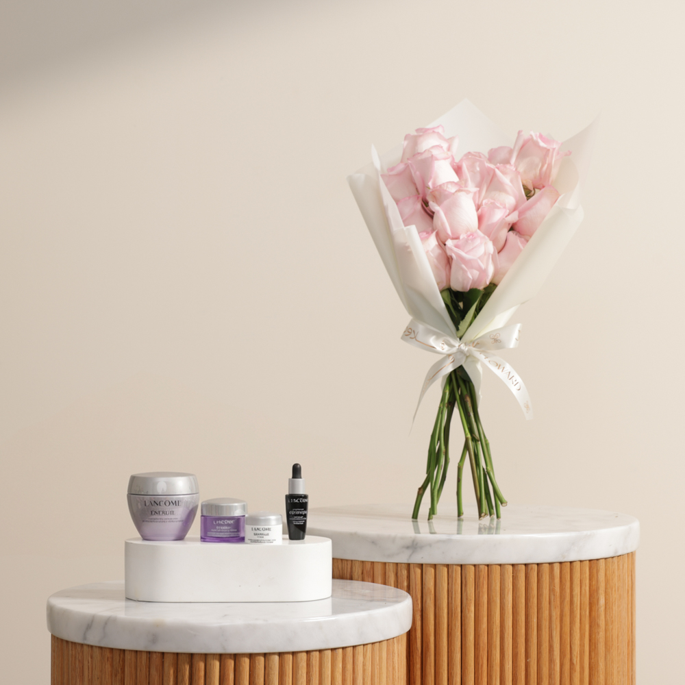 مجموعة رينيرجي النسائية للعناية بالبشرة من لانكوم | زهور التناغم