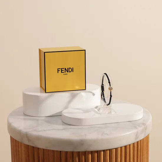 Fendi Sphera Drawstring Bracelet