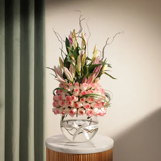 Cheerful Garden Flower Vase