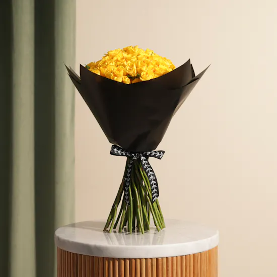 Sunny Daydream Bouquet | 35 Baby Roses
