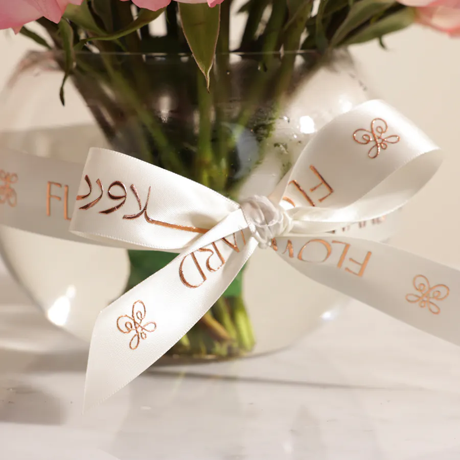 Gorgeous Pink Rose Vase | 25 Roses 3