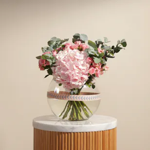 Majesty Of Pink | Glass Vase Majesty Of Pink | Glass Vase