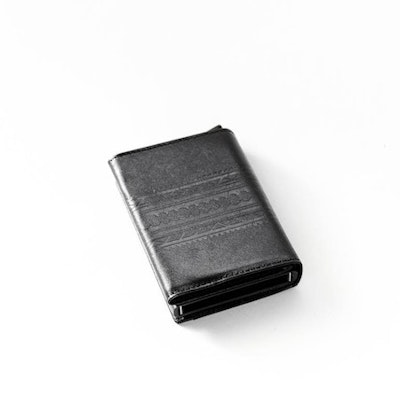 Black wallet by Qormuz