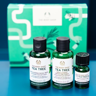 Purified & Fearless Tea Tree Skincare Kit - The body shop