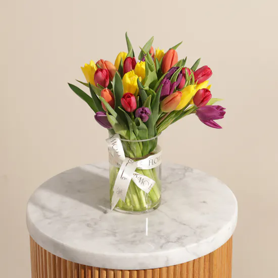 Elegant Tulip Vase