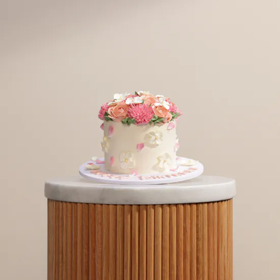 Floward Floral Box Cake | Love Letter