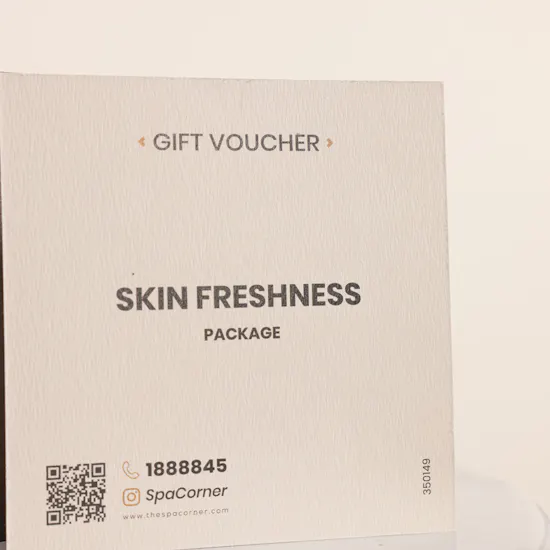 Spa Corner Skin Freshness Men’s Voucher