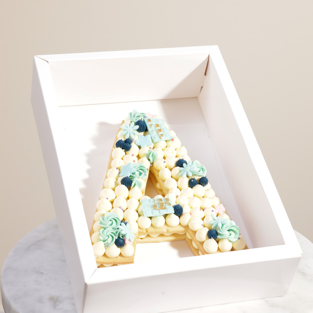 Cake Boutique One Letter Shape Cake